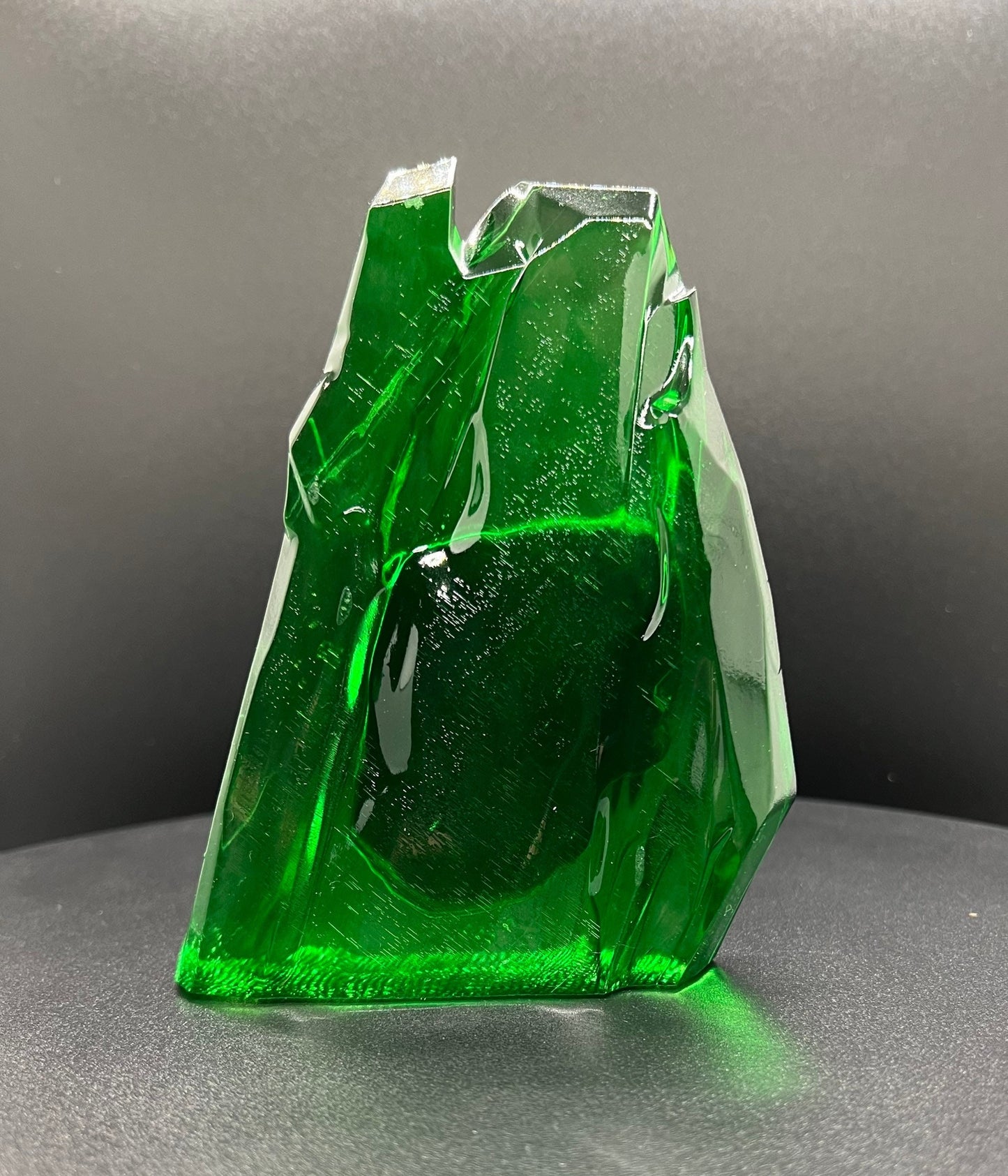 Mandalore Crystal with Tablet, The Mandalorian, Season 3, Din Djarin, aurebesh stone tablet inspired