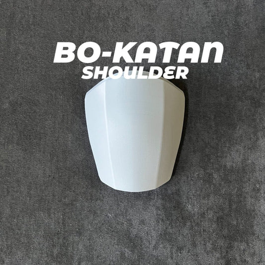 Bo-Katan Plain Shoulder armor, Season 3, Armor Piece, Mandalorian Mythosaur Shoulder Signet, Single Shoulder