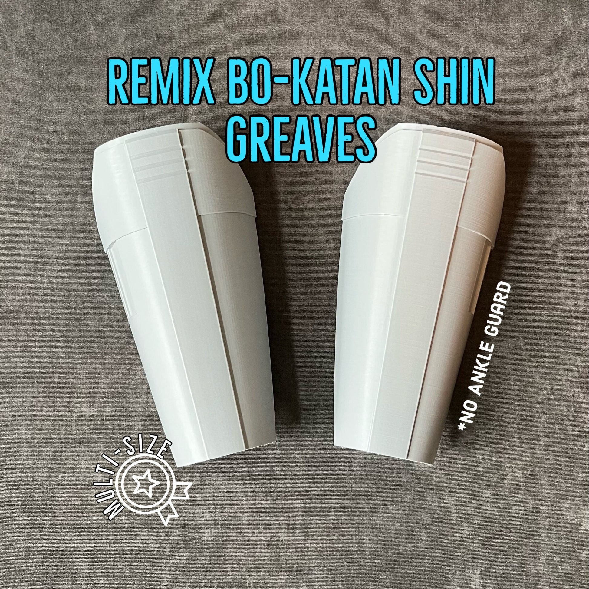 Remix Bo-Katan Armor, Shin Guard, Shin Greaves, Costume, Custom Size, No Ankle Guard