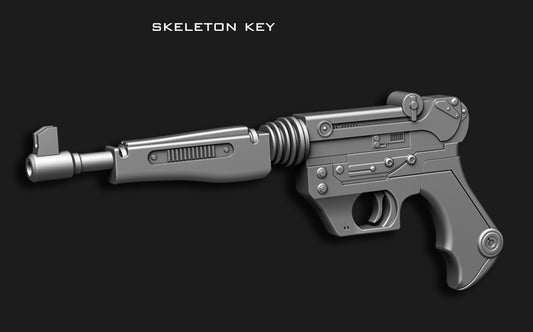 Jedi Survivor Skeleton Key Blaster - Full Scale Replica Prop