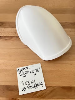 READY TO SHIP 5.52IN Mandalorian Custom Shoulder, Single Shoulder, A 108, Shoulder armor, Season 3, Armor Piece, Mandalorian Mythosaur Shoulder (Copy)