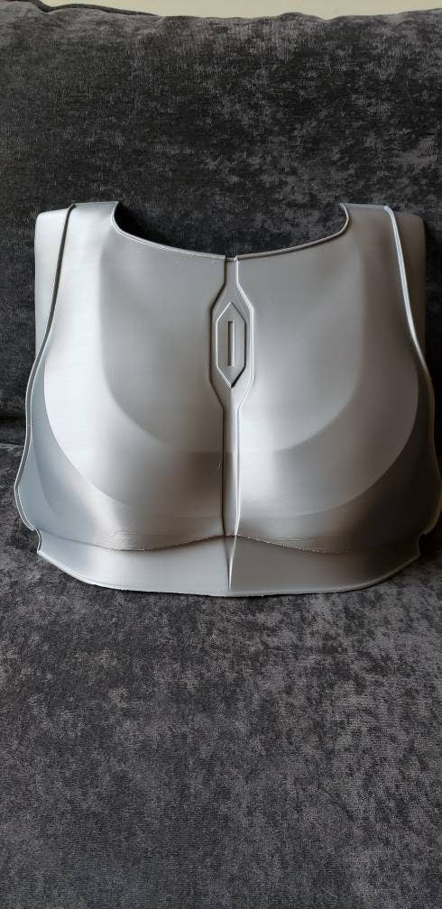 Female Mandalorian Chest Plate Armor, Custom Sized, Manufactured & Shipped from USA