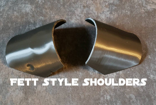 Shoulder Armor; Boba / Jango Fett / Cobb Vanth ROTJ Mandalorian