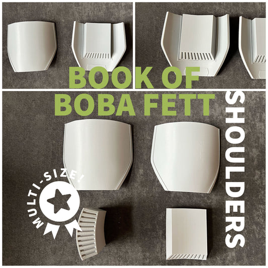 Shoulder Armor; Boba Fett / The Book of Boba Fett / Mandalorian