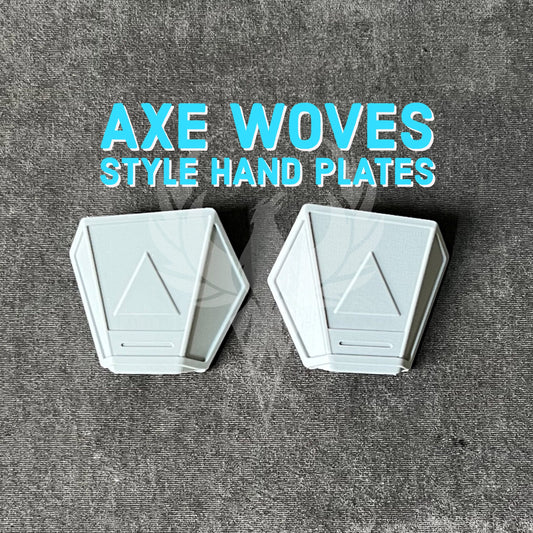 Axe Woves Hand Plate Set, mandalorian handplates, hand armor, season 3