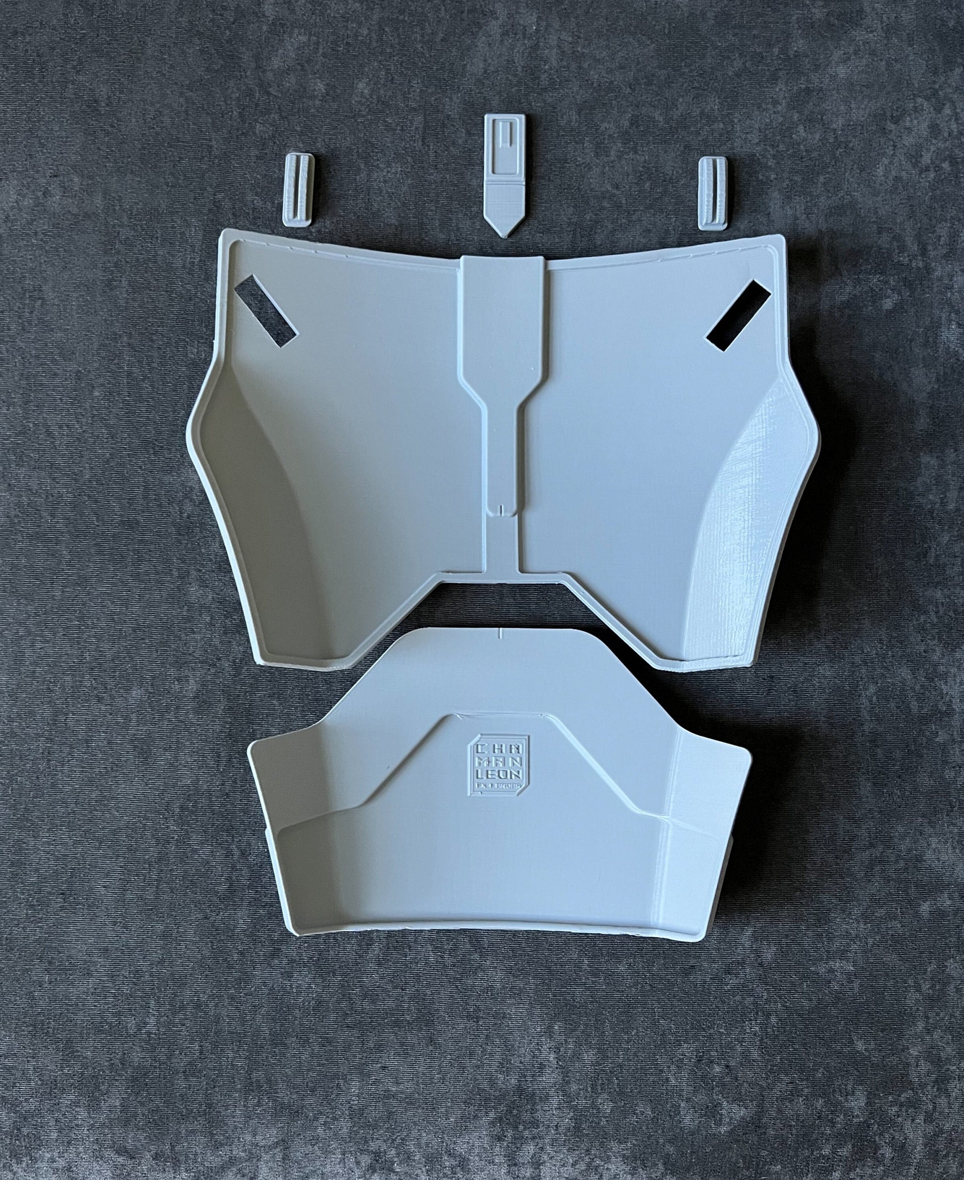 Sabine Wren, Ahsoka Season 1, Chest Armor and Ab Plate, Armor Piece, Option C, Raised Detail, Made in USA