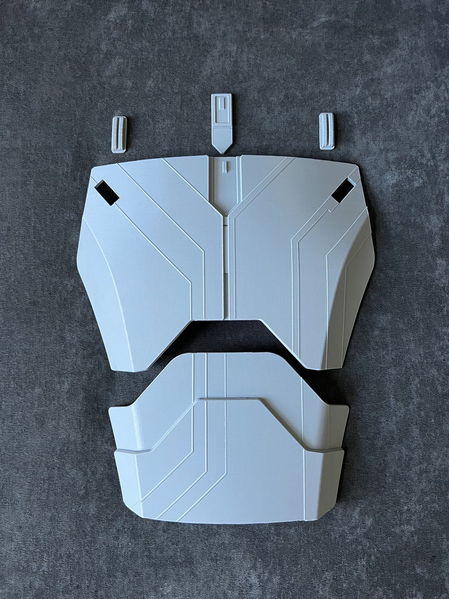 Sabine Wren, Ahsoka Season 1, Chest Armor and Ab Plate, Armor Piece, Option C, Raised Detail, Made in USA